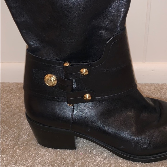 NEW Vince Camuto OTK Leather Boots - Picture 5 of 7